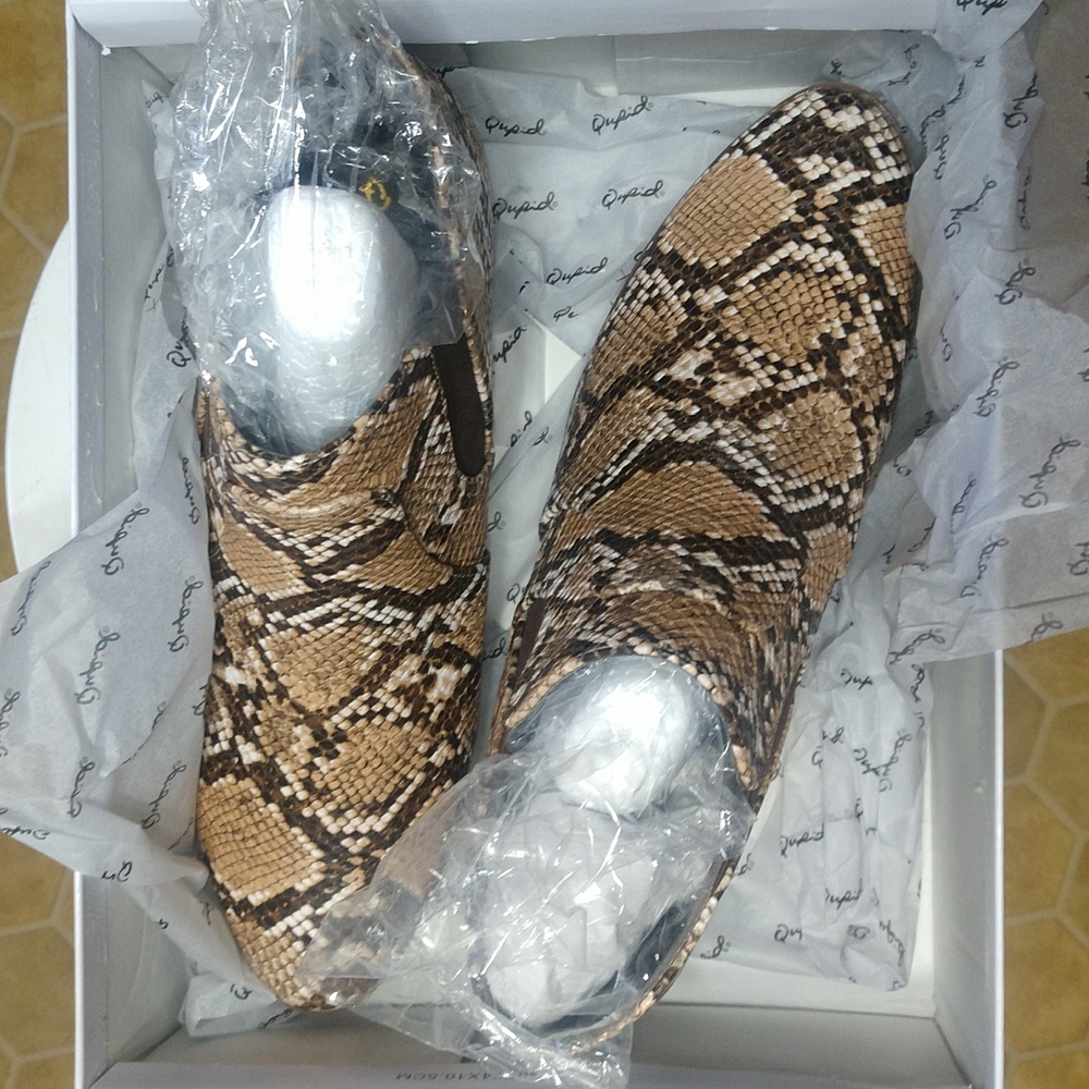 Qupid Salena-11x Snakeprint Bootie Sz.9 - Picture 7 of 12